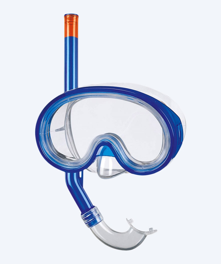 Beco zestaw maska + rurka do snorkelingu dla dzieci (8-12) - Havanna - Ciemnoniebieski