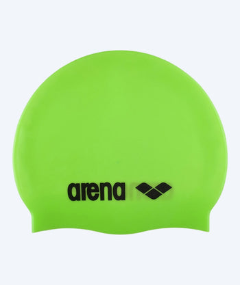 Arena czepek do pływania - Classic Silicone - Jasnozielony