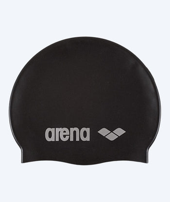 Arena czepek do pływania - Klasyczny silikon - Czarny