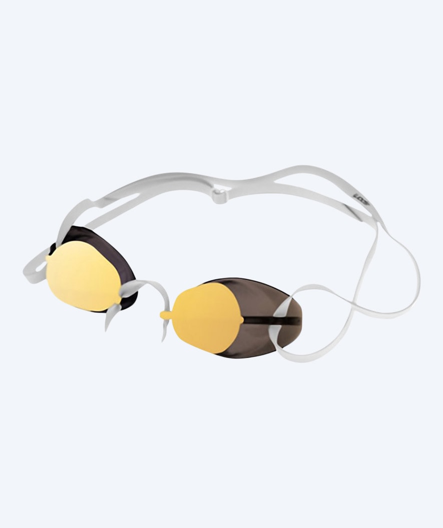 Malmsten okulary pływackie treningowe - Swedish Mirror - Złoty