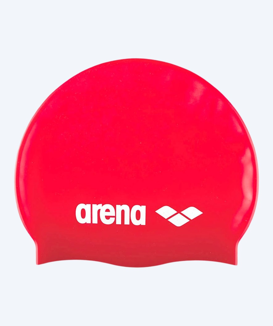 Arena czepek do pływania - Classic Silicone - Czerwony