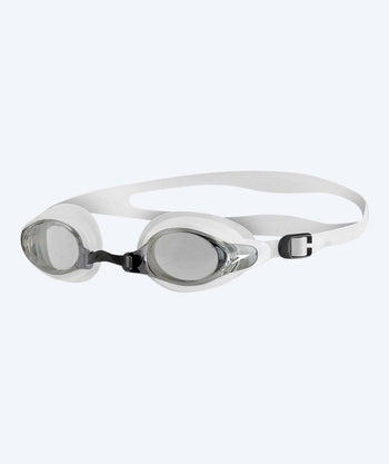 Speedo okulary pływackie treningowe - Mariner Supreme - Czarny/Biały (Dymne soczewki)
