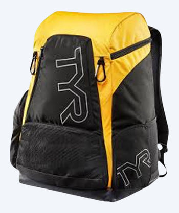 TYR torba pływacka - Alliance Team 45L - Czarny/żółty