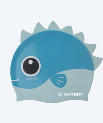 Watery czepek do pływania dla dzieci - Fishi - Blue Shark