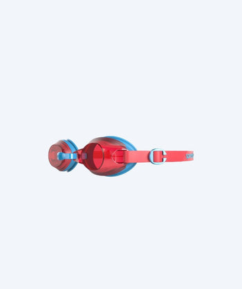 Speedo okulary do pływania dla dzieci - Jet - Czerwony/niebieski