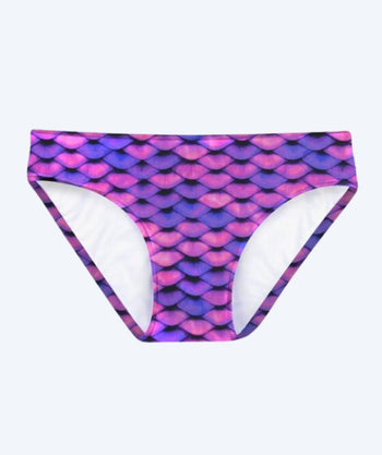Fin Fun dół od bikini dla dziewczynek - Asian Magenta