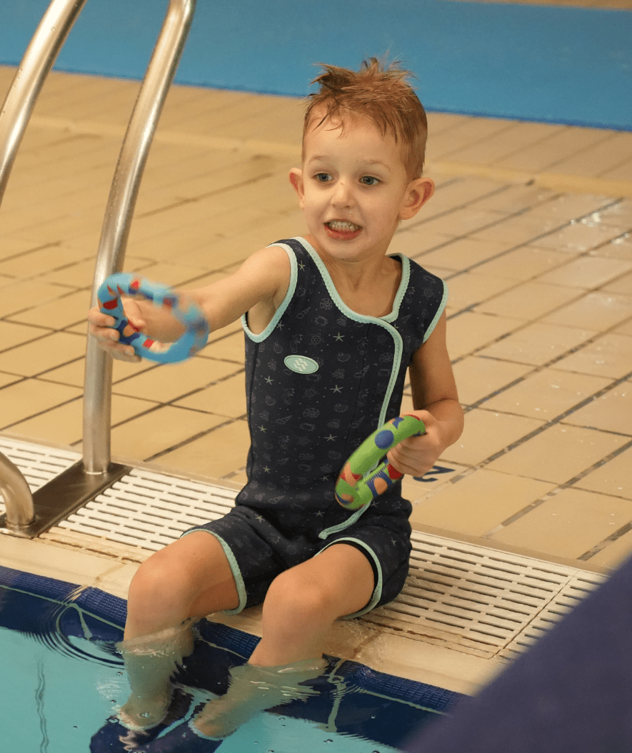 Watery pierścień do nurkowania - 13 cm - Niebieski