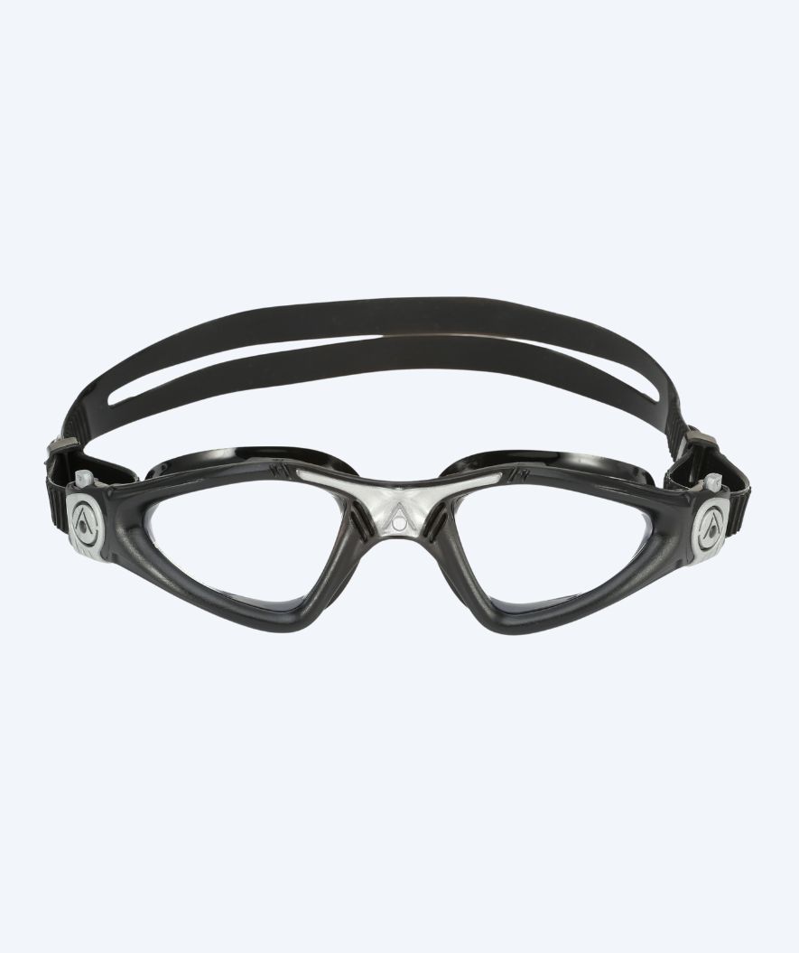 Aquasphere okulary pływackie treningowe - Kayenne - Czarny/srebrny