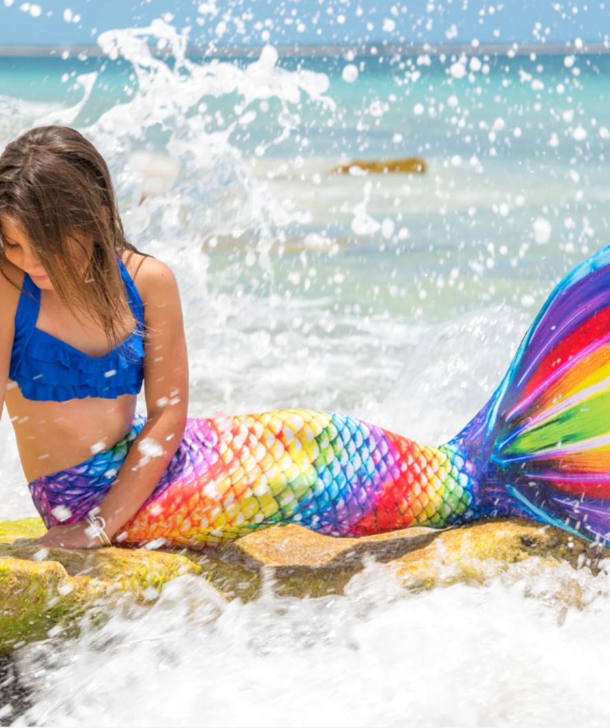 Fin Fun ogon syreny dla dzieci - Zestaw - Rainbow Reef
