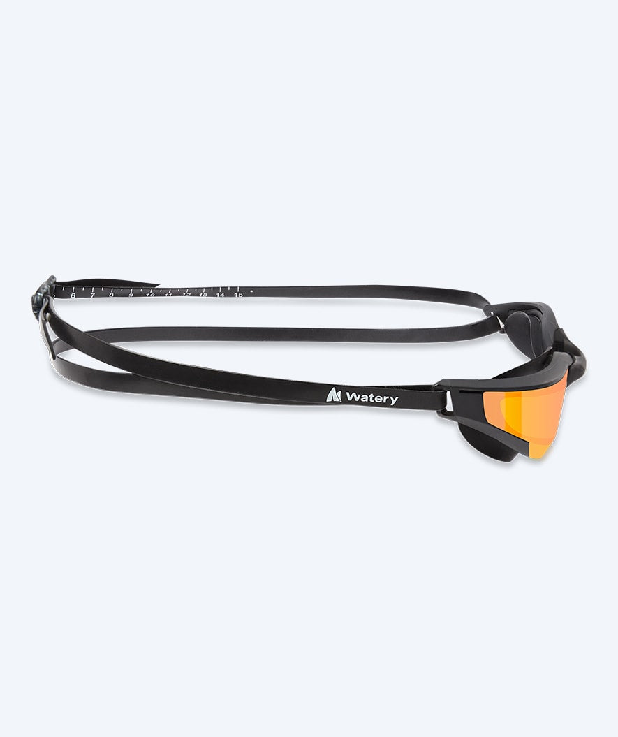 Watery okulary do pływania - Instinct Ultra Mirror - Czarny/złoty