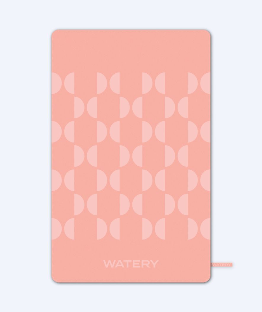 Watery ręcznik z mikrofibry (175 x 110 cm) - Rafferty - Blurish Pink