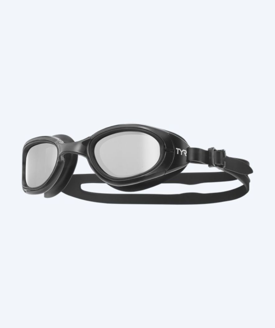 TYR okulary pływackie treningowe - Spec OPS 2.0 Mirror - Srebrny/czarny