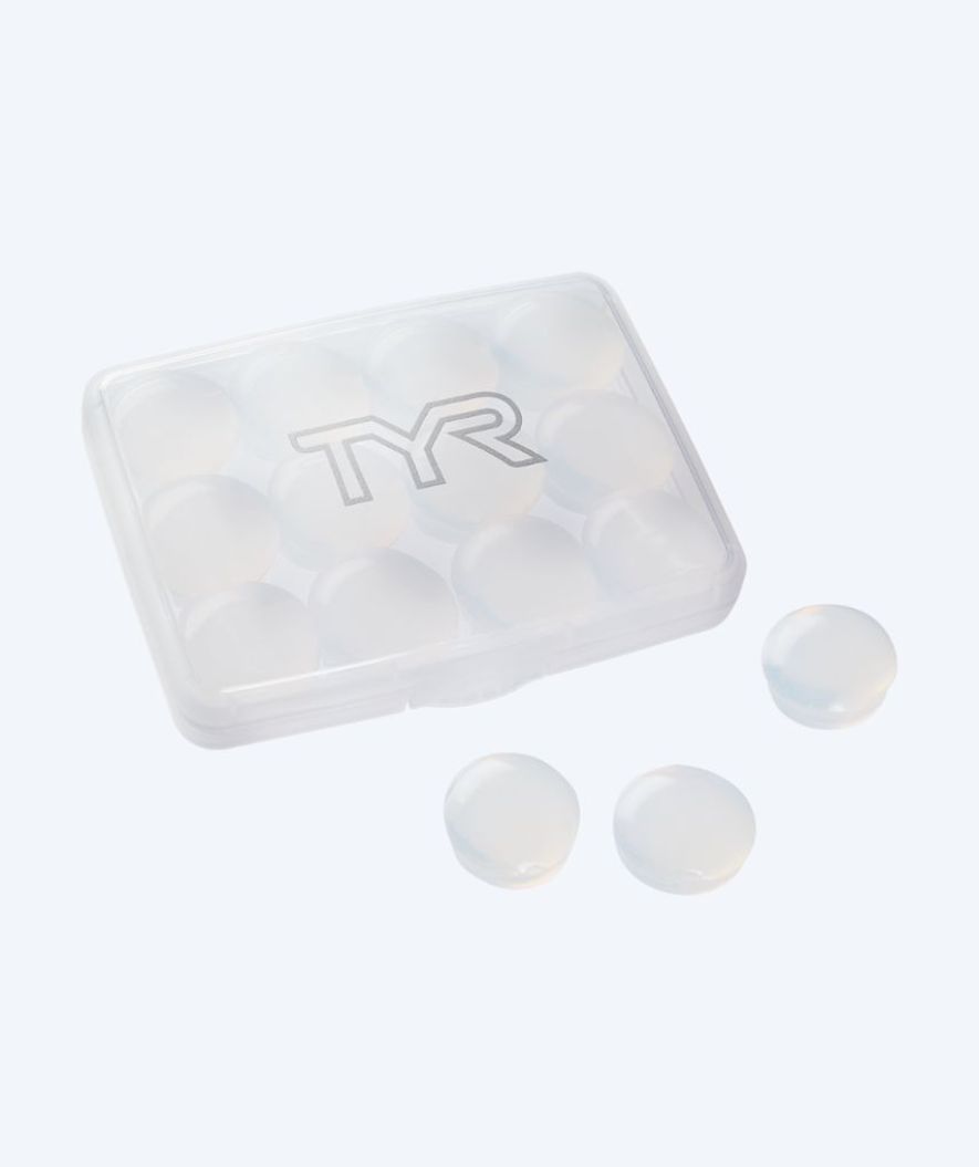 TYR zatyczki do uszu - Soft Moldable 12 szt - Przezroczysty