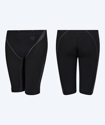 Watery kąpielówki na zawody dla chłopców - Rapidskin 2.0 - Czarny