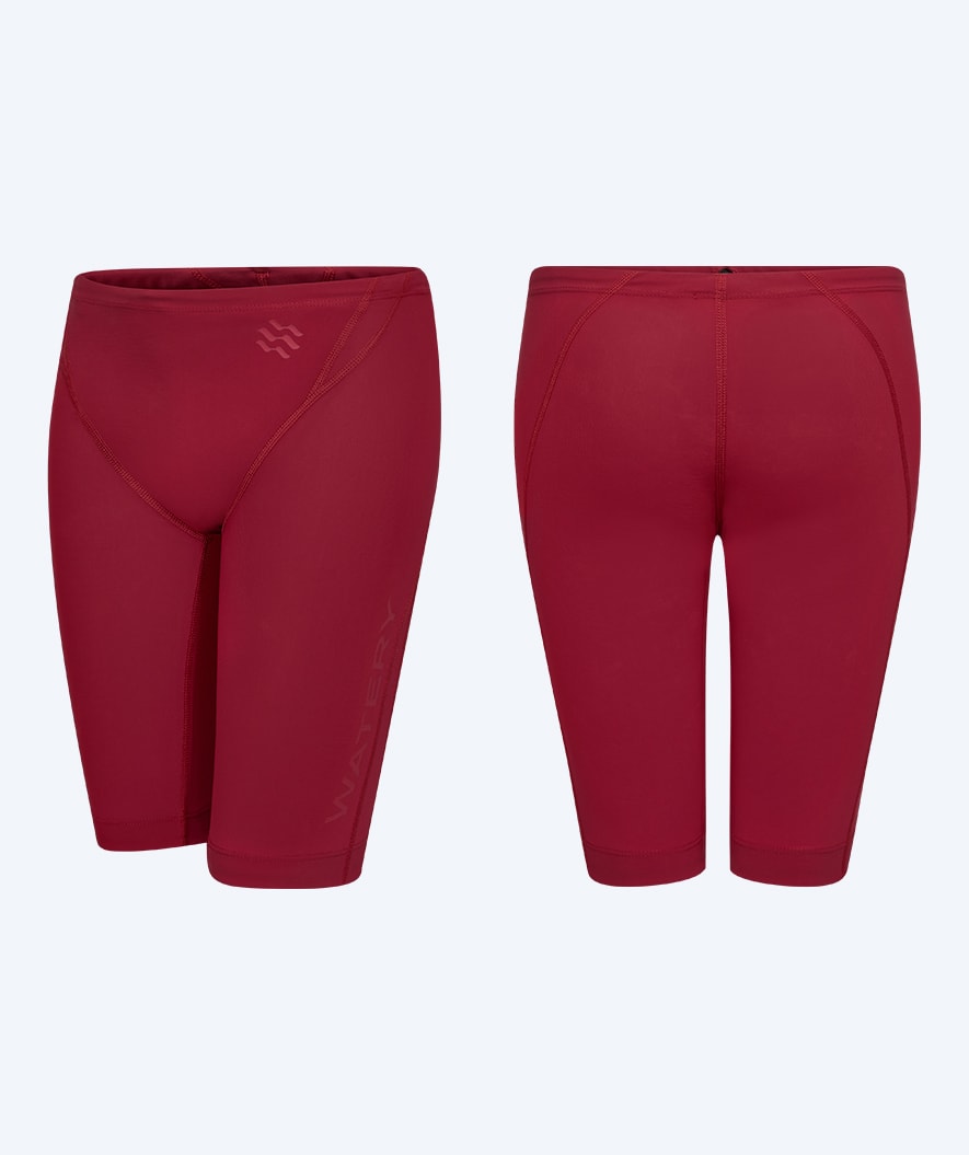 Watery kąpielówki na zawody dla chłopców - Rapidskin 2.0 - Czerwony