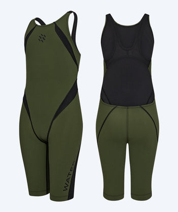 Watery strój kąpielowy na zawody dla dziewczynek - Rapidskin 2.0 - Zielony