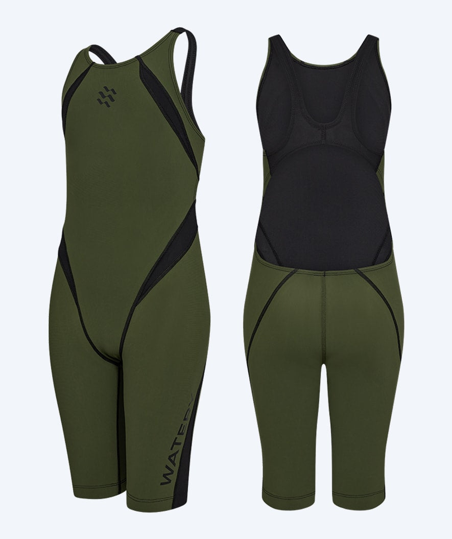 Watery strój kąpielowy na zawody dla dziewczynek - Rapidskin 2.0 - Zielony