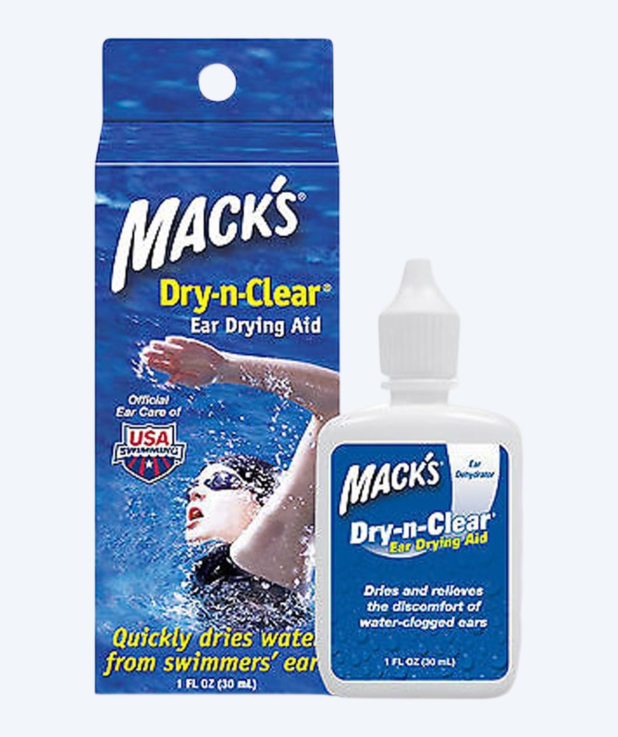 Mack's ear drying kit przeciw wodzie w uchu - Dry-n-clear