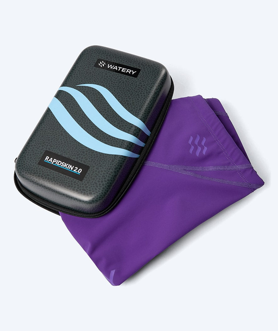 Watery kąpielówki na zawody dla mężczyzn - Rapidskin 2.0 - Fioletowy