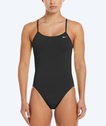 Nike strój kąpielowy dla kobiet - Hydrastrong Cutout - Czarny