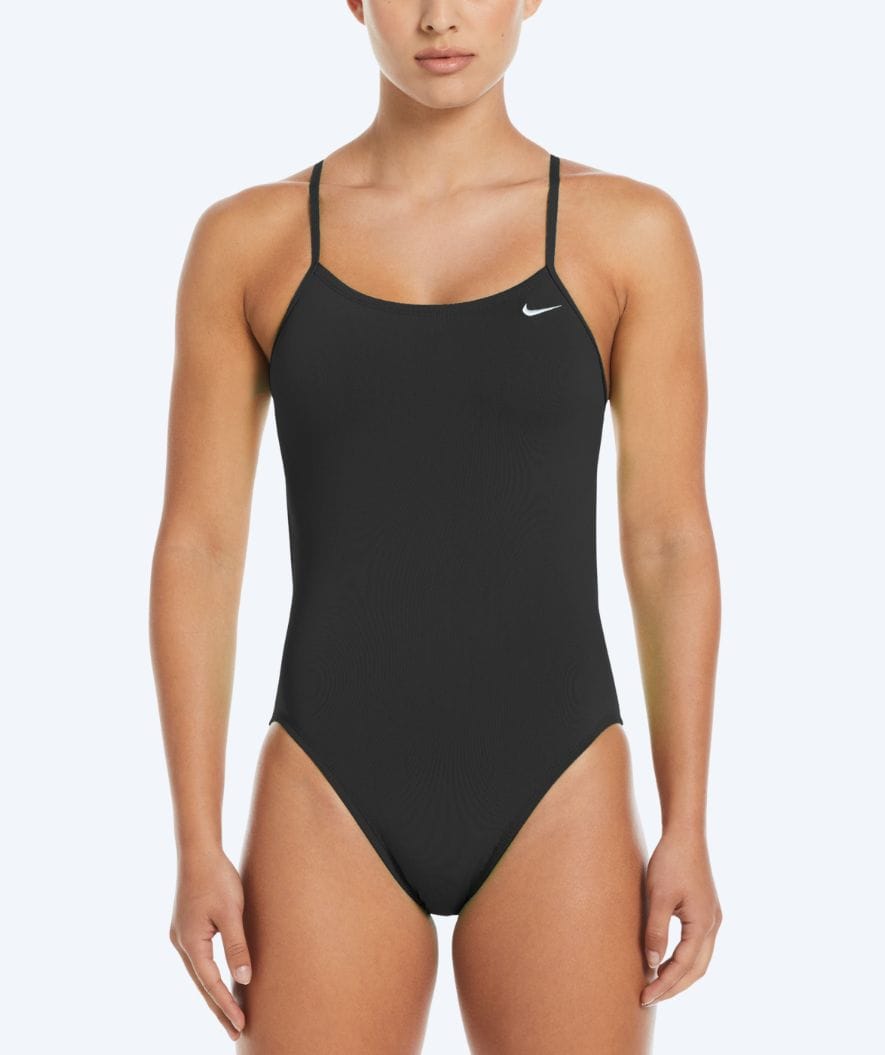 Nike strój kąpielowy dla kobiet - Hydrastrong Cutout - Czarny