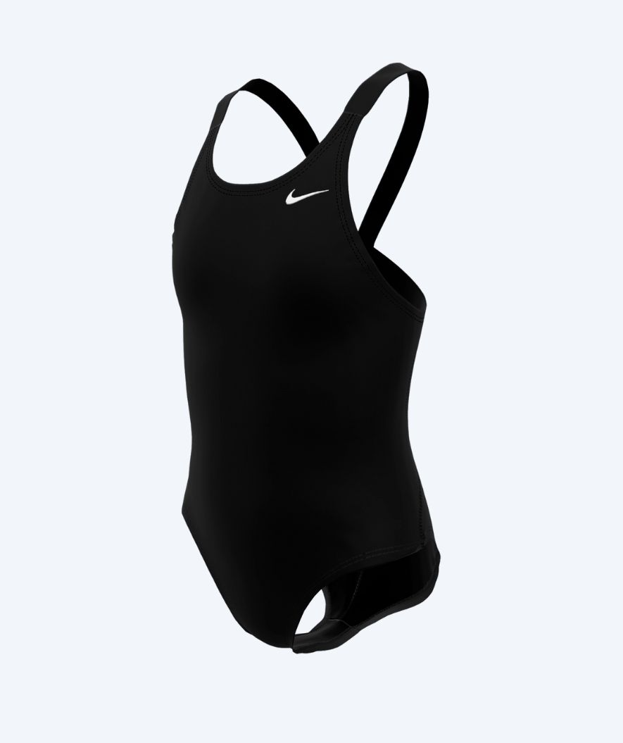 Nike strój kąpielowy dla dziewczynek - Hydrastrong Fastback - Czarny