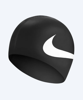 Nike czepek do pływania - Big Swoosh - Czarny/biały
