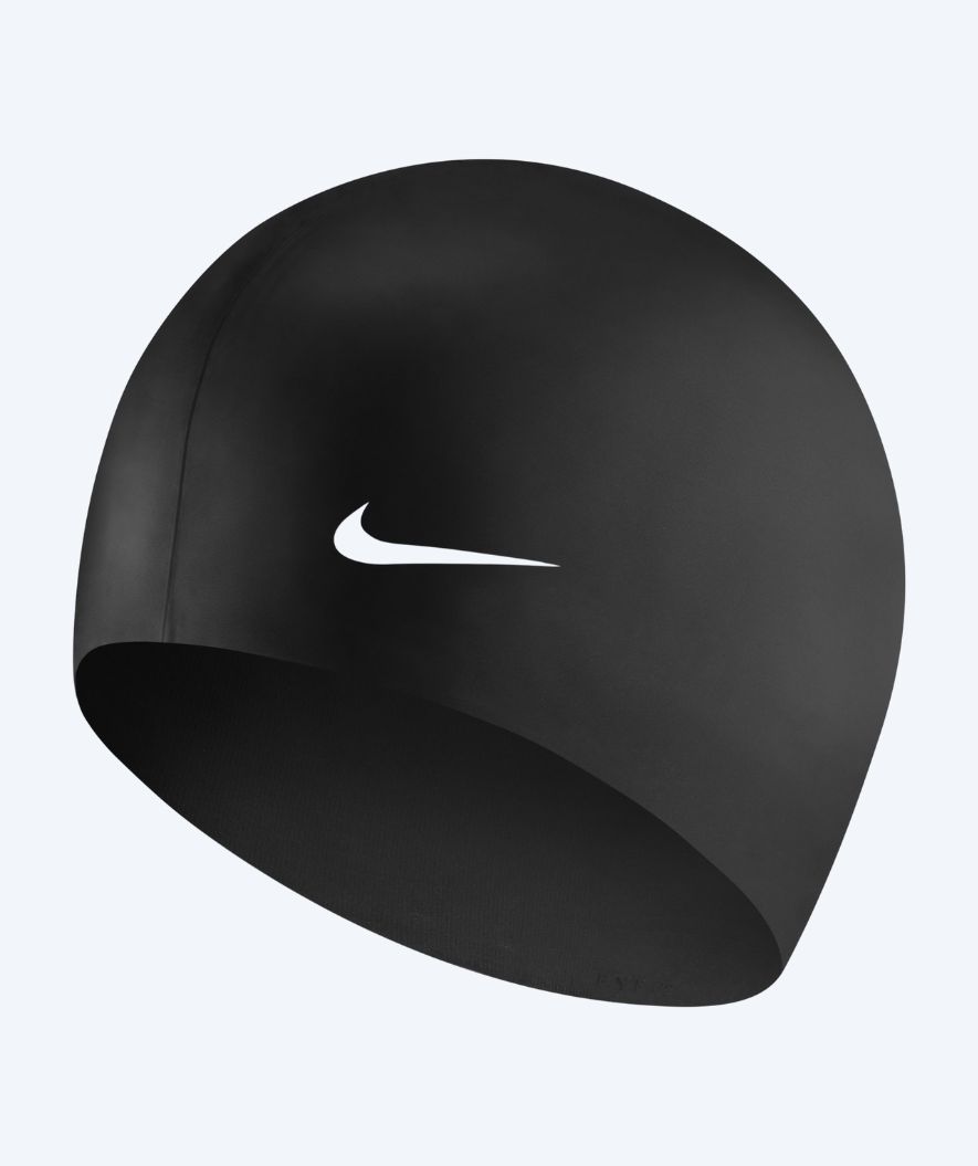 Nike czepek do pływania dla młodzieży (6-16) - Solid - Czarny