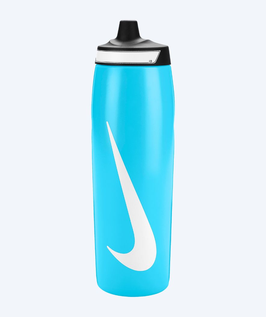 Nike bidon - Refuel - Jasnoniebieski/czarny