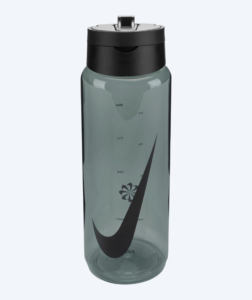 Nike bidon - Renew Recharge Straw - Czarny