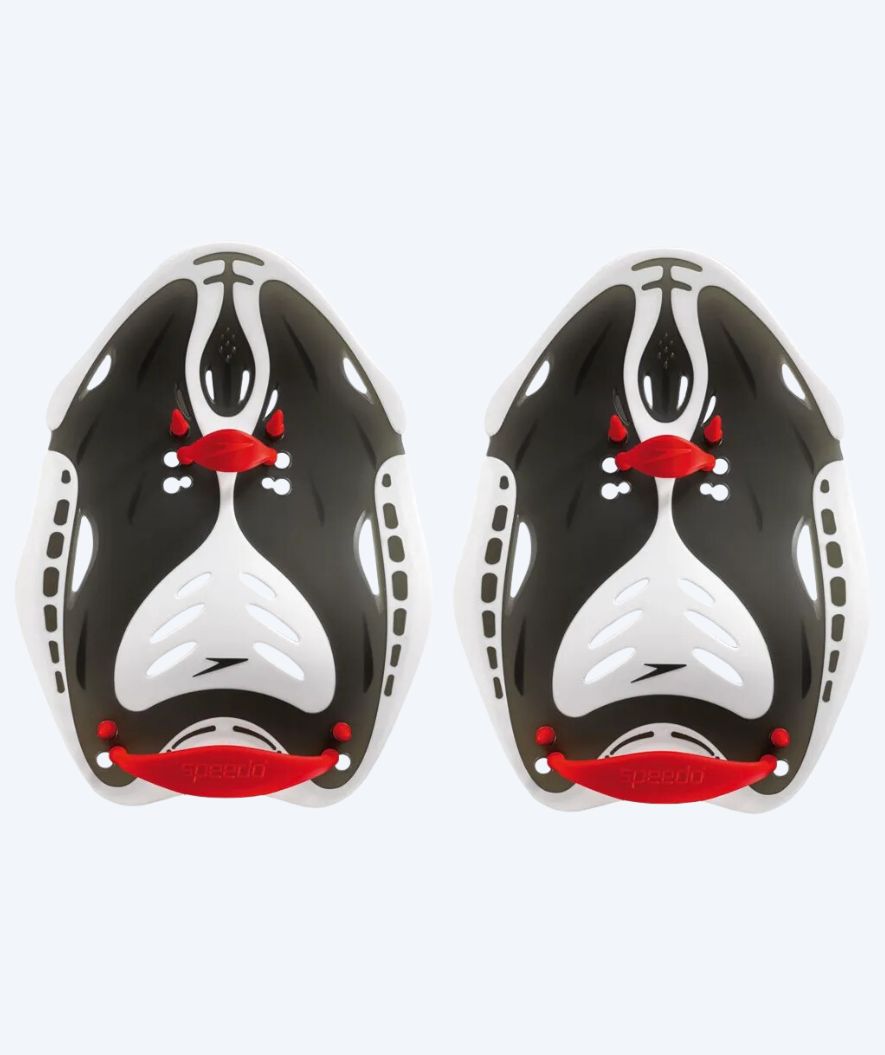 Speedo łapki do pływania - Biofuse Power - Szare/białe