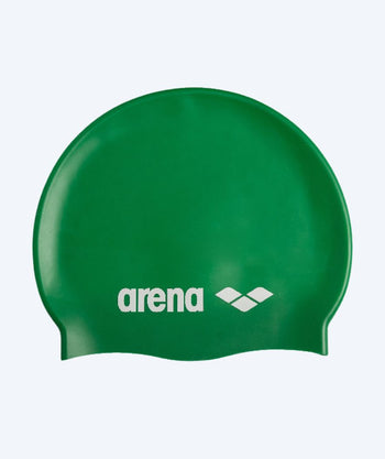 Arena czepek do pływania - Classic Silicone - Zielony