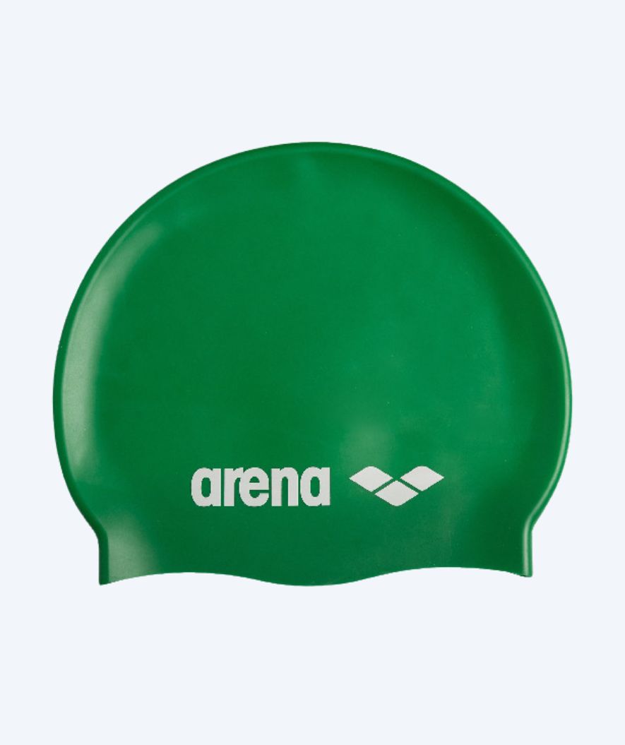Arena czepek do pływania - Classic Silicone - Zielony