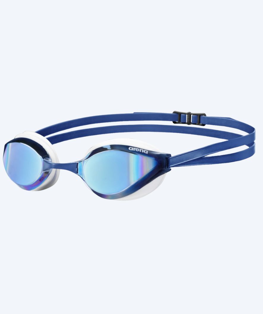 Arena Elite okulary do pływania - Python - Niebieski (Soczewki lustrzane)
