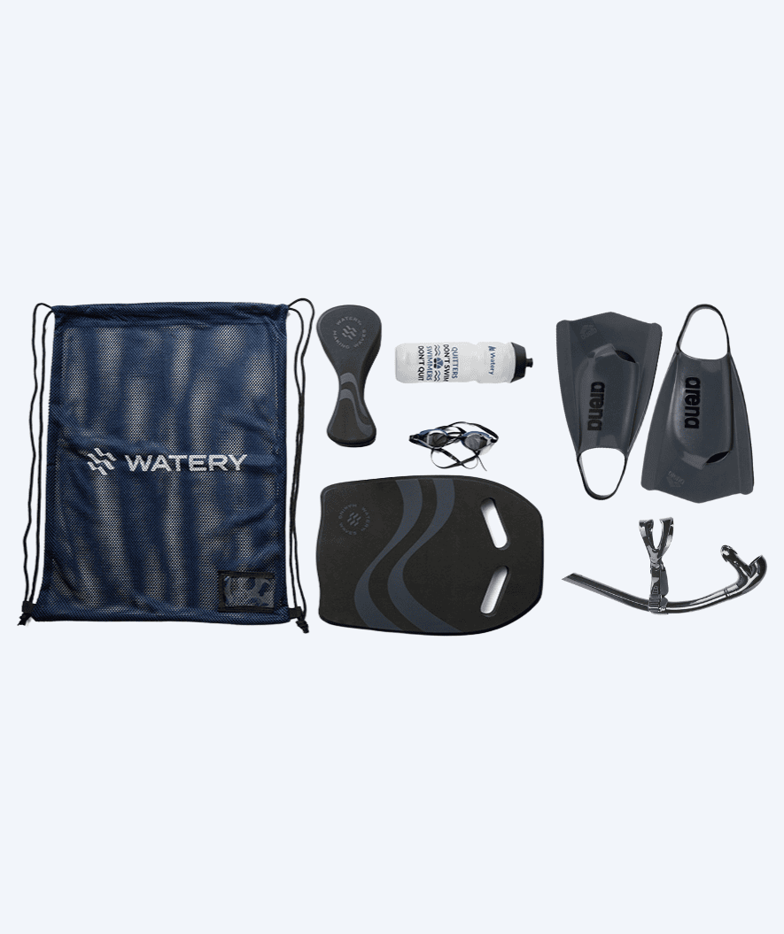 Watery siatka pływacka - Simple Mesh - Ciemnoniebieska