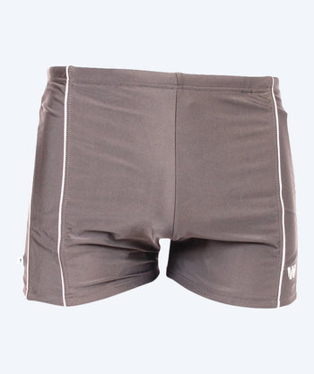 Mirou kąpielówki męskie plus size - 250s - Czarne/białe