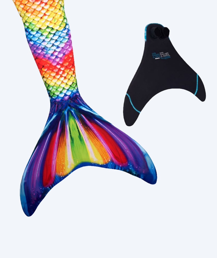 Fin Fun ogon syreny dla dorosłych - Zestaw - Rainbow Reef