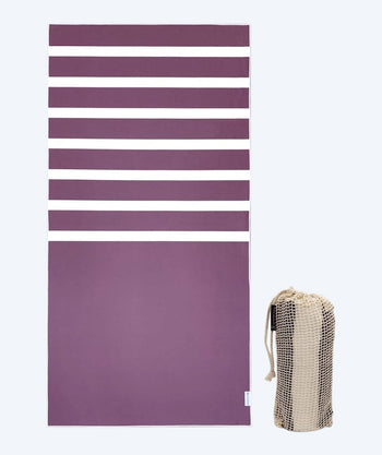 Summersand ręcznik z mikrofibry - Grape Purple (Czerwony)