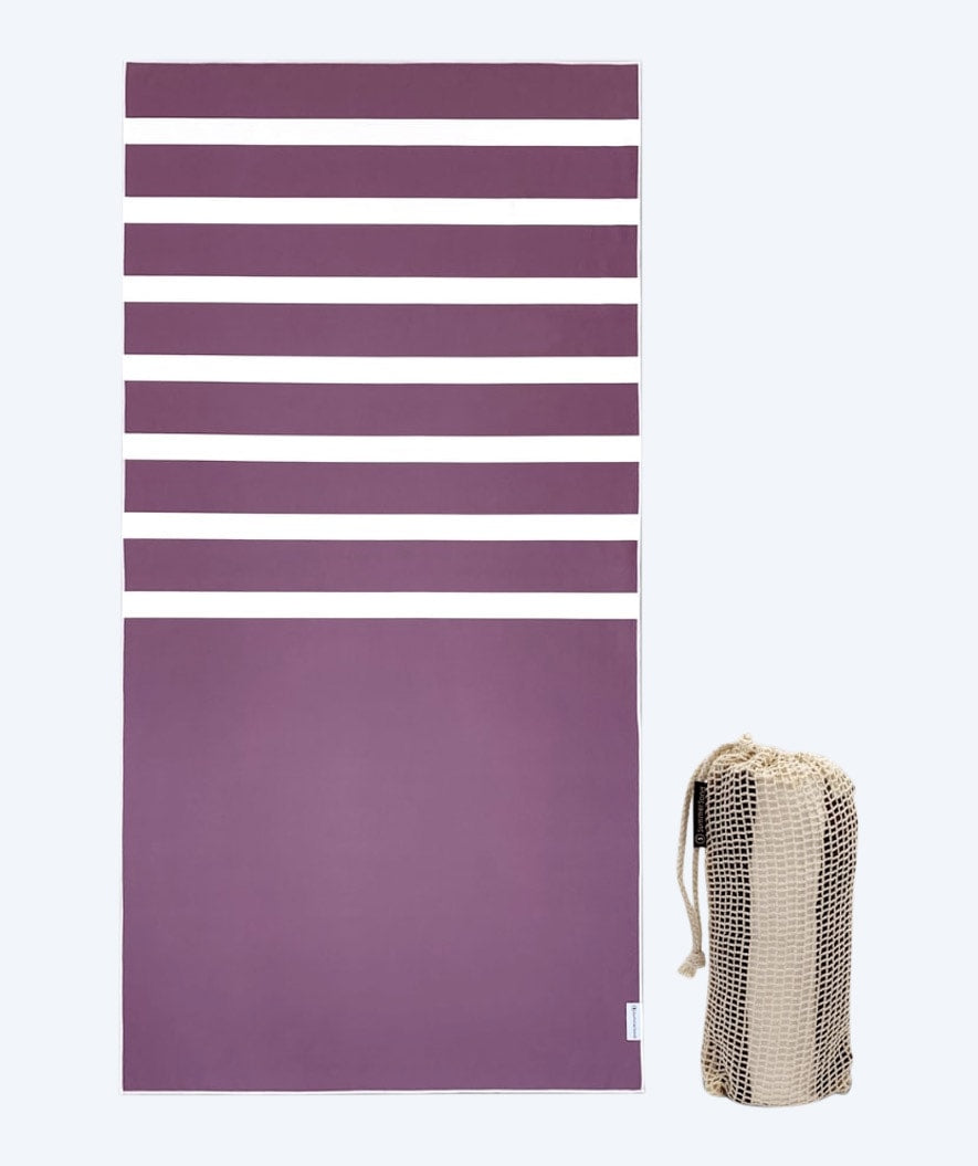 Summersand ręcznik z mikrofibry - Grape Purple (Czerwony)