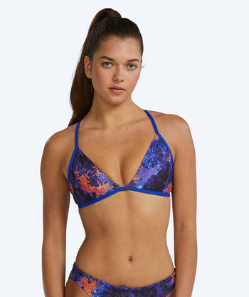 TYR góra od bikini dla kobiet - Durafast Elite - Fioletowy/pomarańczowy