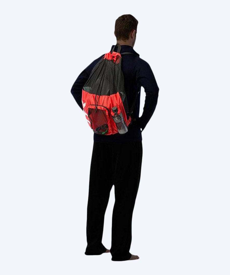 TYR siatka pływacka - Big Mesh Mummy 40L - Czarna