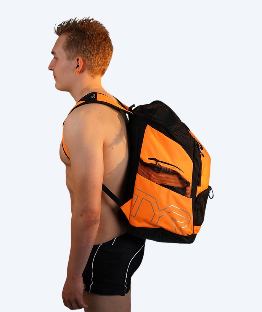 TYR torba pływacka - Alliance Team 45L - Niebieski/biały