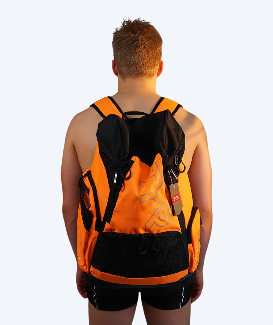 TYR torba pływacka - Alliance Team 45L - Niebieski/biały