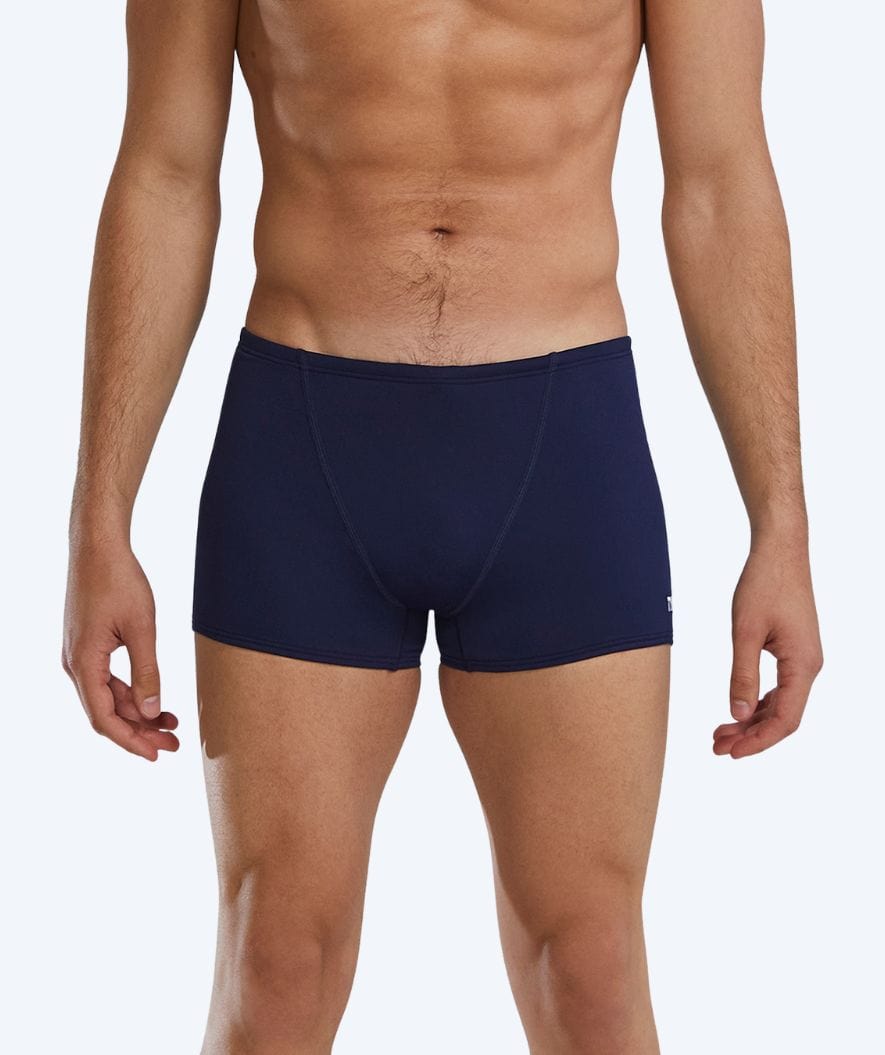 TYR kąpielówki dla mężczyzn - Durafast Elite Solid - Ciemnoniebieski