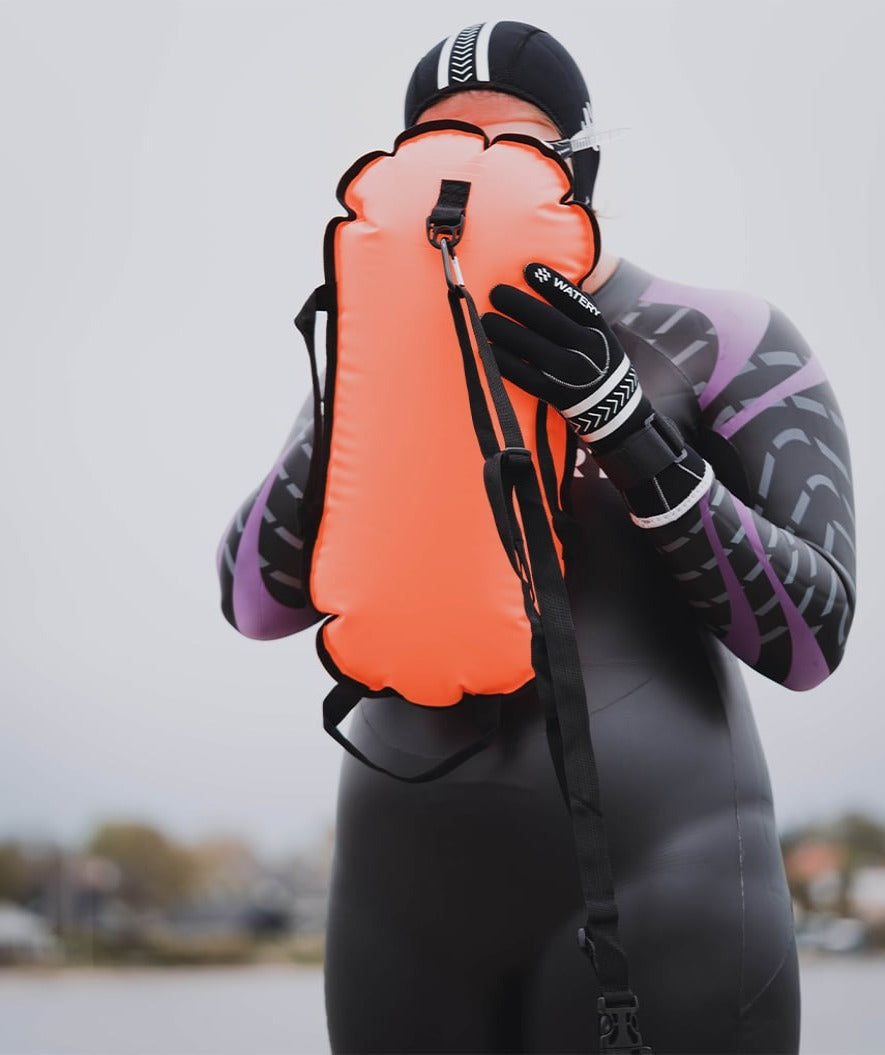 Watery wodoszczelna torba - Carry Straps 28L - Pomarańczowy