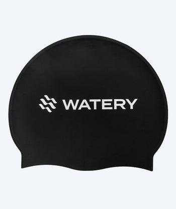 Watery czepek do pływania - Eco Signature - Czarny (30% z recyklingu)