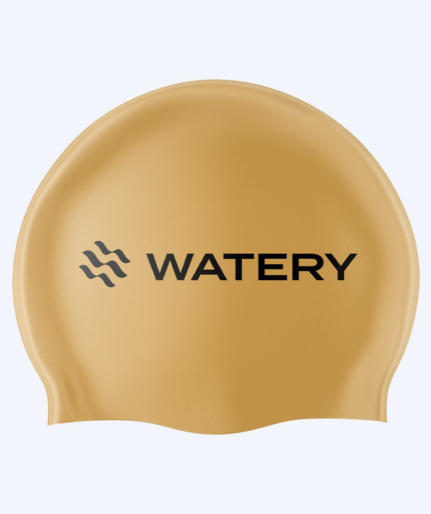 Watery czepek do pływania (od 10 lat) - Signature - Złoty
