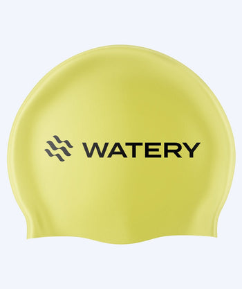 Watery czepek do pływania (od 10 lat) - Signature - Fluo Żółty