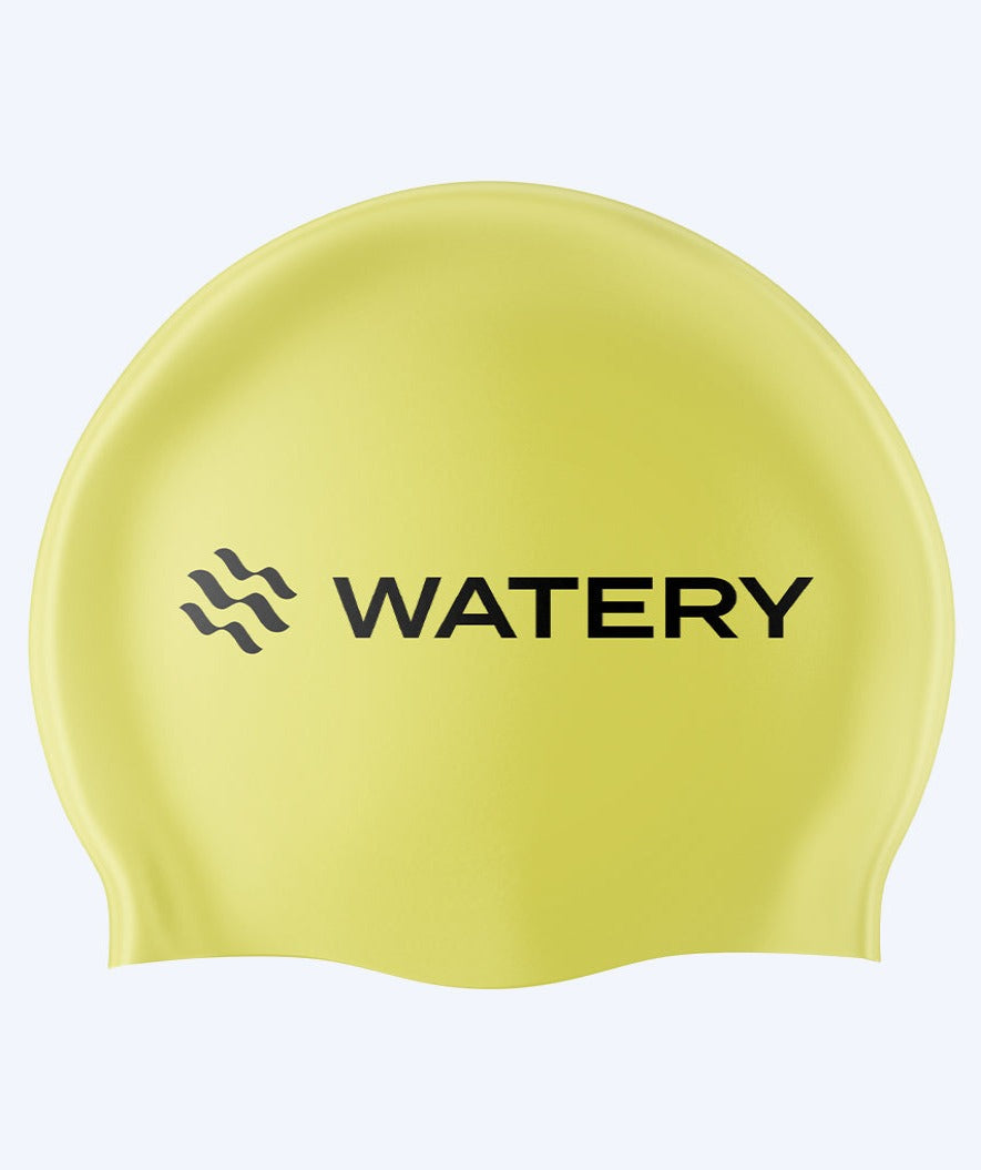 Watery czepek do pływania (od 10 lat) - Signature - Fluo Żółty