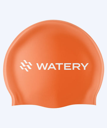 Watery czepek do pływania (od 10 lat) - Signature - Pomarańczowy